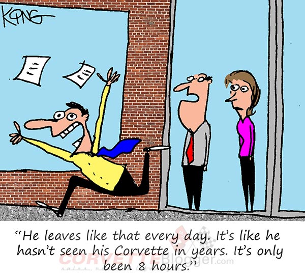 Saturday Morning Corvette Comic: Royal Treatment