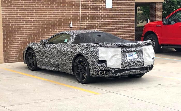 [SPIED] The C8 Corvettes Look Fast Even When Parked!