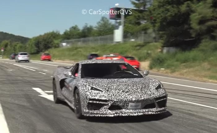[SPIED] Get Up Close and Personal with these C8 Corvettes Fueling Up at the Nurburgring