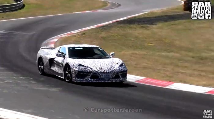 [VIDEO] Watch 12 Minutes of the C8 Corvettes Running Hard on the Nurburgring