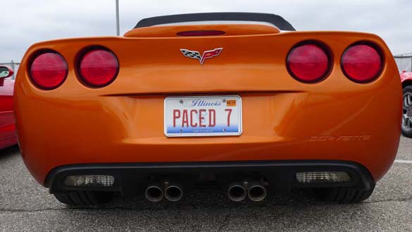 The Corvette Vanity Plates of Bloomington Gold 2019