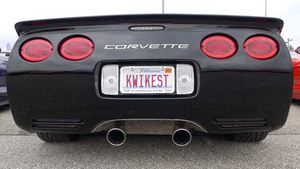 The Corvette Vanity Plates of Bloomington Gold 2019