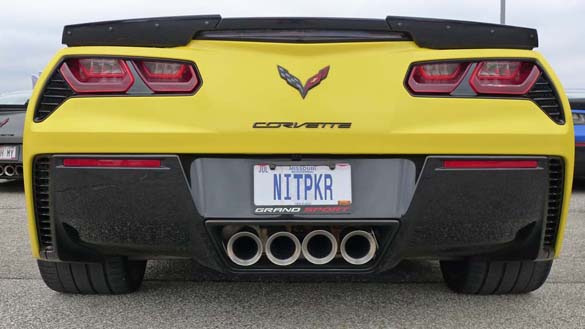 The Corvette Vanity Plates of Bloomington Gold 2019