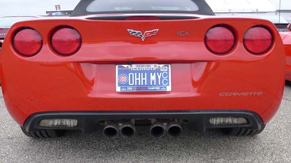 The Corvette Vanity Plates of Bloomington Gold 2019