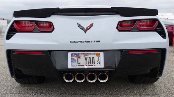 The Corvette Vanity Plates of Bloomington Gold 2019