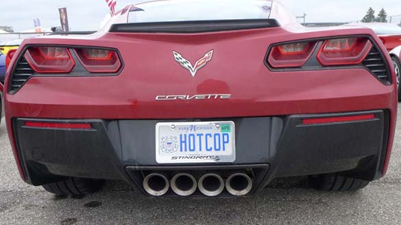 The Corvette Vanity Plates of Bloomington Gold 2019
