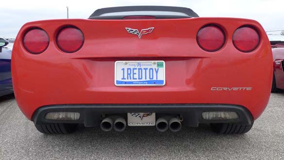 The Corvette Vanity Plates of Bloomington Gold 2019