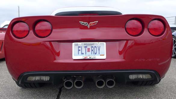 The Corvette Vanity Plates of Bloomington Gold 2019