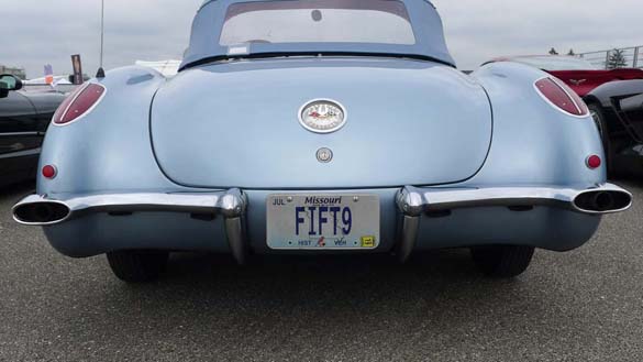 The Corvette Vanity Plates of Bloomington Gold 2019