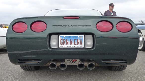 The Corvette Vanity Plates of Bloomington Gold 2019