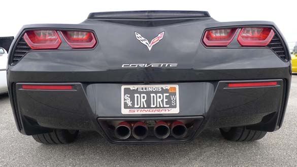 The Corvette Vanity Plates of Bloomington Gold 2019