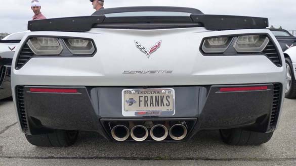The Corvette Vanity Plates of Bloomington Gold 2019
