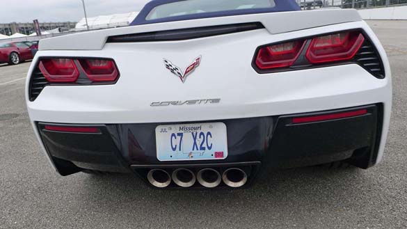 The Corvette Vanity Plates of Bloomington Gold 2019