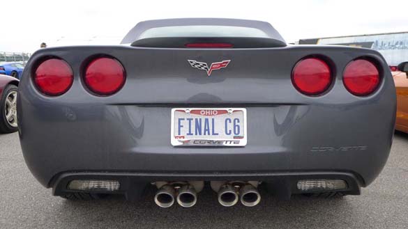 The Corvette Vanity Plates of Bloomington Gold 2019