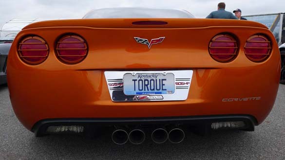 The Corvette Vanity Plates of Bloomington Gold 2019