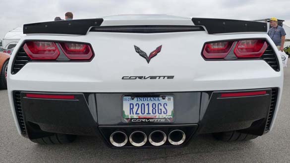 The Corvette Vanity Plates of Bloomington Gold 2019