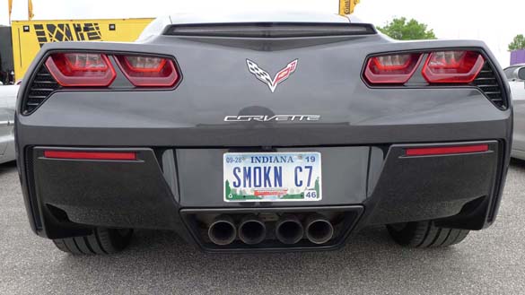 The Corvette Vanity Plates of Bloomington Gold 2019