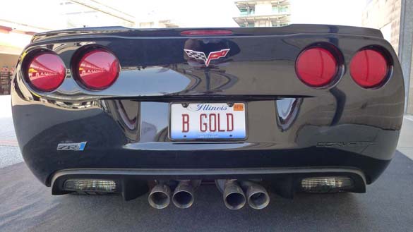 The Corvette Vanity Plates of Bloomington Gold 2019