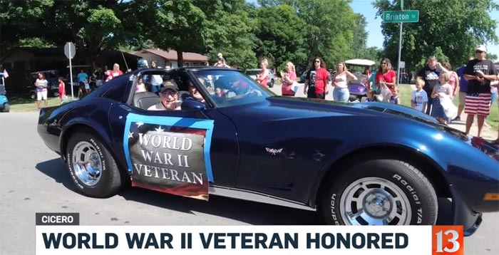[VIDEO] This 100 Year Old World War II Veteran Was Honored at a Fourth of July Parade in Indiana
