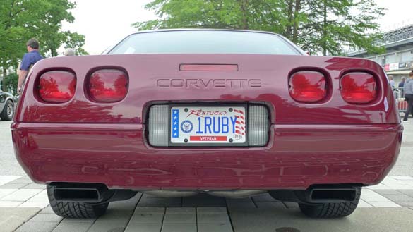 The Corvette Vanity Plates of Bloomington Gold 2019