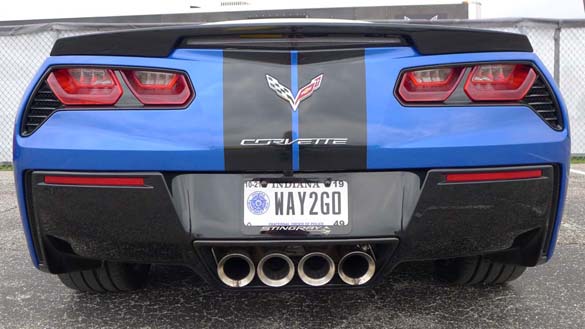 The Corvette Vanity Plates of Bloomington Gold 2019