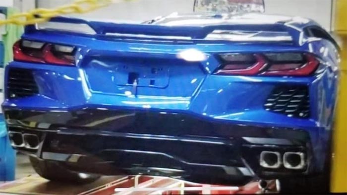 [PIC] LEAKED: Here is the Rear End of the C8 Mid-Engine Corvette