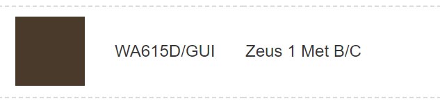 Paint Chip Confirms Zeus Bronze is the Same Color as Cadillac's Bronze Sand Metallic