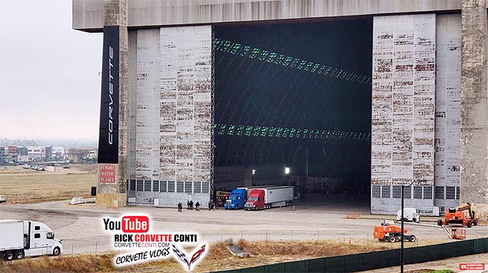 [PICS] The Tustin Blimp Hangar is Getting Ready for the C8 Corvette Reveal