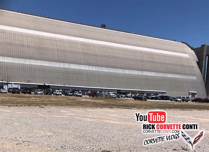 [PICS] The Tustin Blimp Hangar is Getting Ready for the C8 Corvette Reveal
