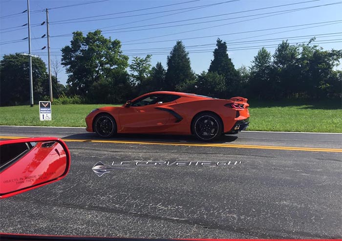 [SPIED] It Didn't Take Long for the Camo to Comes Off on the C8 Corvette Prototypes