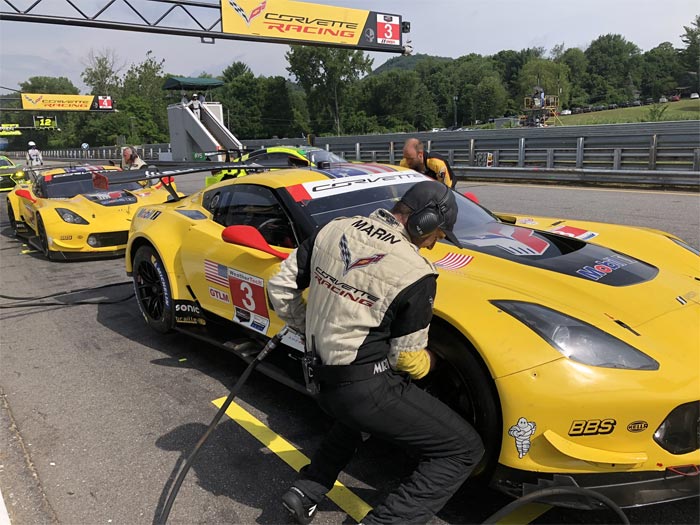 Corvette Racing at Lime Rock: Weathering the Weather
