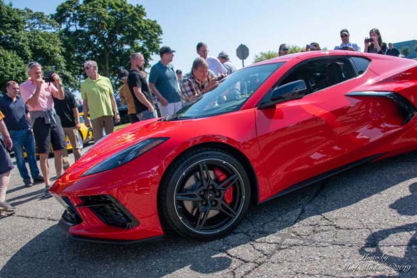 The 2020 Corvette Stingray at the GM Tech Center