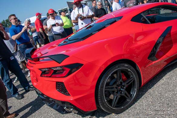 The 2020 Corvette Stingray at the GM Tech Center