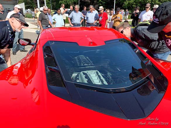 The 2020 Corvette Stingray at the GM Tech Center