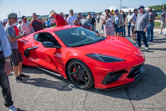 The 2020 Corvette Stingray at the GM Tech Center
