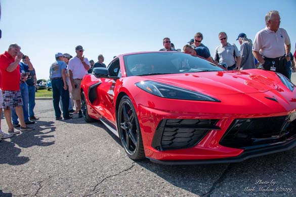 The 2020 Corvette Stingray at the GM Tech Center