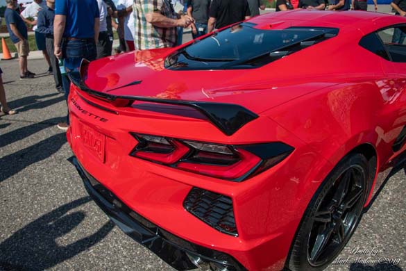 The 2020 Corvette Stingray at the GM Tech Center