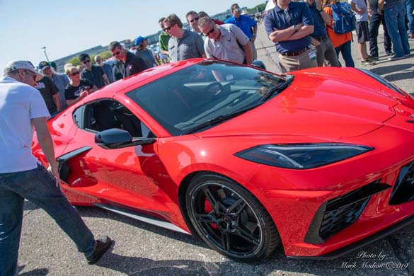 The 2020 Corvette Stingray at the GM Tech Center
