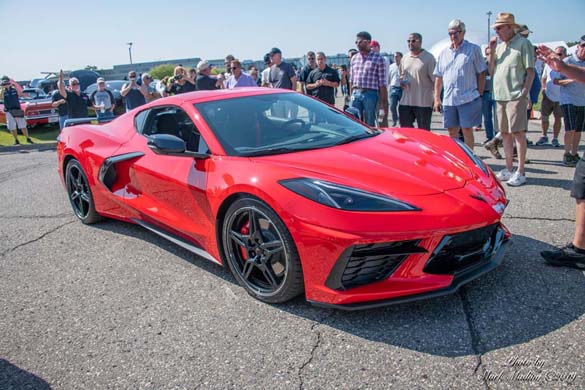 The 2020 Corvette Stingray at the GM Tech Center