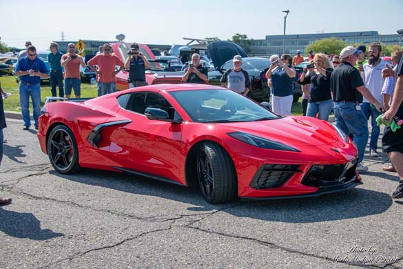 The 2020 Corvette Stingray at the GM Tech Center