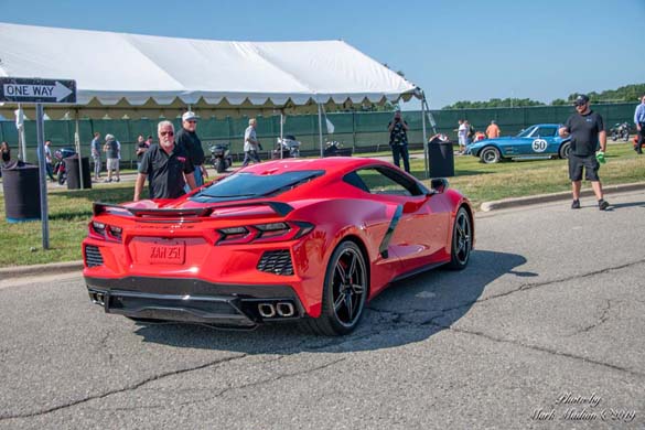 The 2020 Corvette Stingray at the GM Tech Center