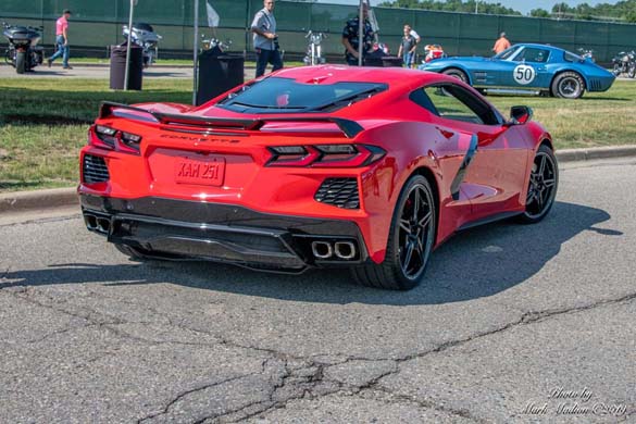 The 2020 Corvette Stingray at the GM Tech Center