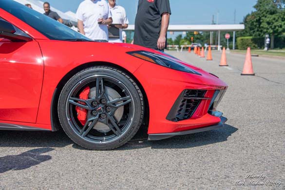 The 2020 Corvette Stingray at the GM Tech Center