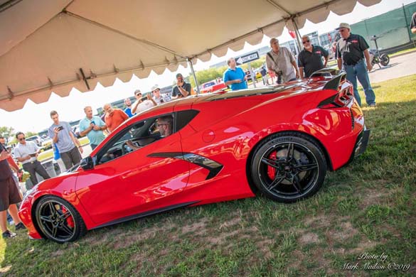 The 2020 Corvette Stingray at the GM Tech Center