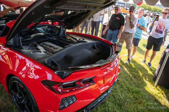 The 2020 Corvette Stingray at the GM Tech Center
