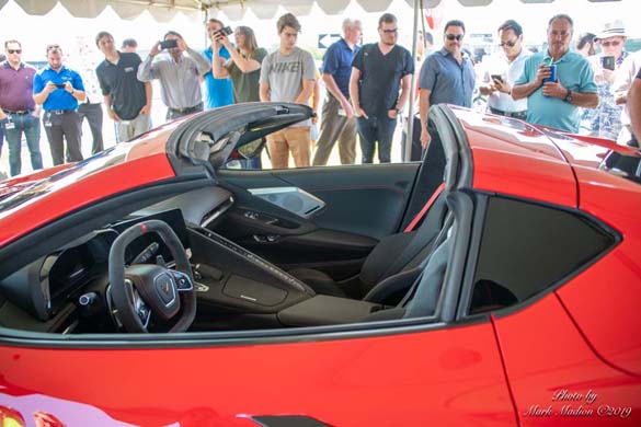 The 2020 Corvette Stingray at the GM Tech Center