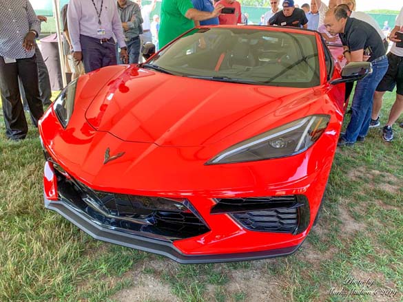 The 2020 Corvette Stingray at the GM Tech Center