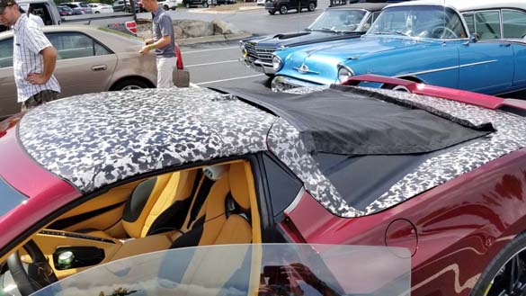 [SPIED] Mid-Engine C8 Corvette Hardtop Convertible