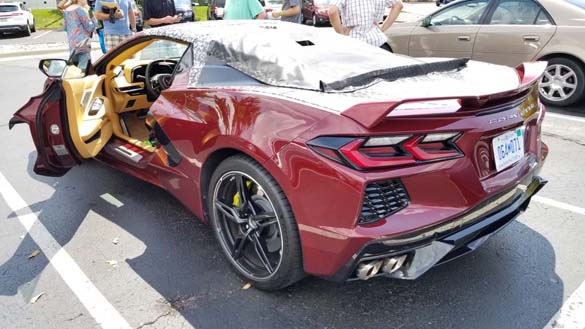 [SPIED] Mid-Engine C8 Corvette Hardtop Convertible