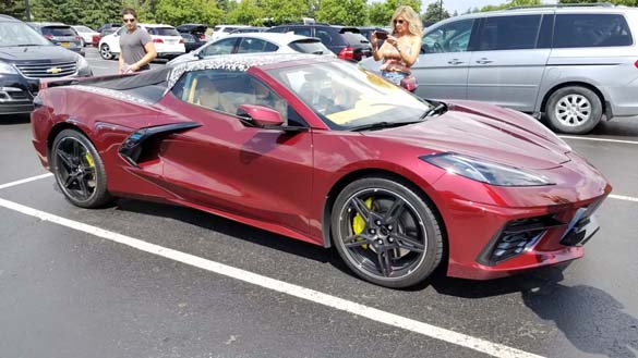 [SPIED] Mid-Engine C8 Corvette Hardtop Convertible